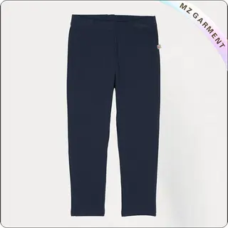 Navy Organic Cotton Libby Leggings